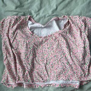 American apparel floral tshirt
